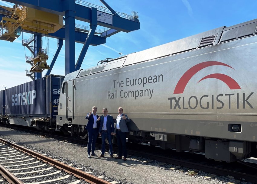 TX Logistik operates for Samskip Multimodal on the relation Duisburg – Katrineholm
